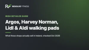 Resolve Fitness retailer guide: walking pads at Argos, Harvey Norman, Lidl and Aldi